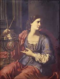Astronomy Prints: Urania, by Giacinto Gimignani, 17th century