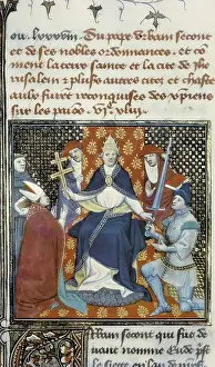 Crusade Prints: URBAN II (c. 1035 - 1099). Pope of the Catholic Church (1088-1099)