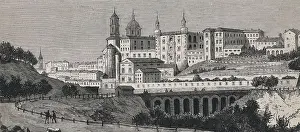 Italianseurope Prints: Urbino in 1883. Engraving. AISA/Everett Collection**US SALES ONLY**