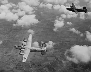 Lcgr1404 Prints: U.S. Air Force Consolidated B-24 Liberators