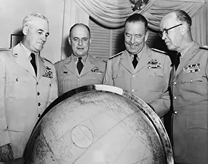 Globe Prints: U.S. Armed Forces Joint Chiefs of Staff under President Eisenhower