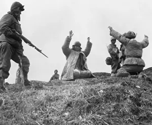 Hands Up Prints: U.S. Marines capture Chinese Communists during Operation Killer'