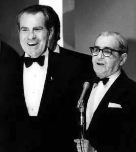 Composer Prints: U.S. President Richard Nixon and composer Irving Berlin