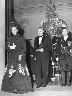 Lcgr1411 Prints: U.S. Sec. of State, Dean Acheson and his wife