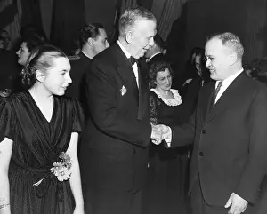 Moscow Prints: U.S. Sec. of State George Marshall (center)