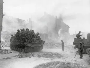 War 2 Prints: U.S. soldiers of the 3rd Division Infantry