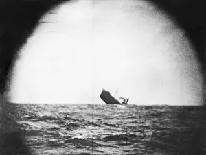 Torpedo Prints: U.S. submarine periscope photo of Japanese cargo vessel 3