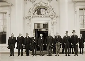 Legal Prints: U.S. Supreme Court in 1924 posing at the White House