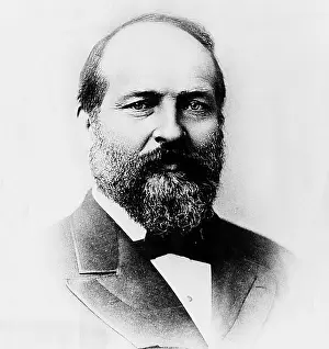 Images Dated 20th March 2007: U.S.President James A. Garfield. (1831-1881). Courtesy: CSU Archives/Everett Collection