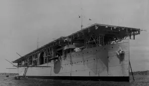 Engineering Prints: USS Langley, the US Navys first aircraft carrier with 34 planes on her flight deck