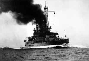 Images Dated 3rd December 2012: USS Michigan was a South Carolina-class battleship that saw action against Mexico