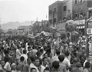 Chungking Prints: V-J Day (Victory Over Japan) is celebrated in Chongqing (Chungking)