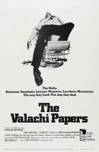 Bleeding Prints: THE VALACHI PAPERS, US poster art, 1972
