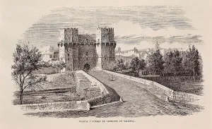 Civil Prints: Valencia. Tower of Serrans in 1858