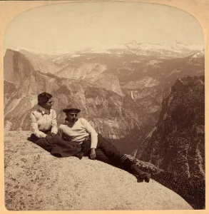 Images Dated 8th December 2008: The Valley, Half Dome, Nevada Falls