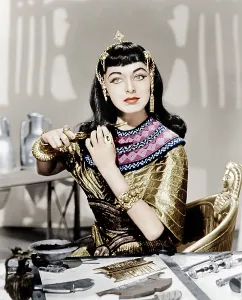 Cocktail Ring Prints: VALLEY OF THE KINGS, Eleanor Parker, 1954