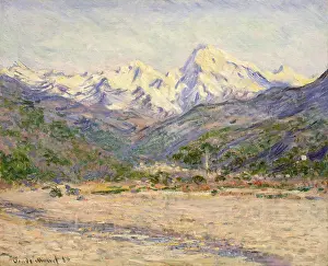 Impressionism Prints: The Valley of the Nervia, by Claude Monet