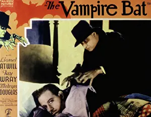 Douglas Prints: THE VAMPIRE BAT, from left, Melvyn Douglas, Lionel Atwill, 1933