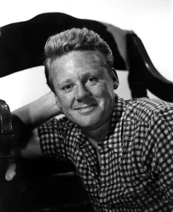 Johnson Prints: VAN JOHNSON wearing a checkered shirt