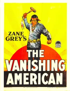 Arm Raised Prints: THE VANISHING AMERICAN, Richard Dix on window card, 1925