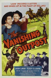 Fuzzy Prints: THE VANISHING OUTPOST, US poster