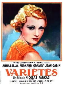 Annabella Prints: VARIETES, French poster art, Annabella, 1935