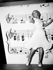 Sheet Music Prints: VARSITY SHOW, Carole Landis, 1937