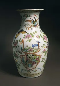 Chin Prints: Vase. Chinese art. Qin period. China / Porcelain