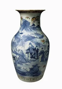 Chin Prints: Vase. Chinese art. Qin period. China / Porcelain