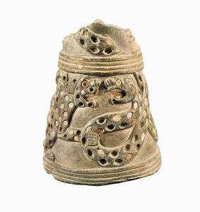 Mesopotamia Prints: Vase with Dragons. Mesopotamian art
