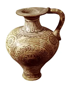 Creta Prints: Vase with floral motifs. ca. 1500 BC