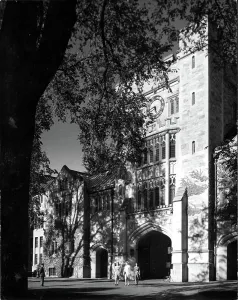 Campus Prints: VASSAR COLLEGE-Taylor Hall, Main Entrance Gate