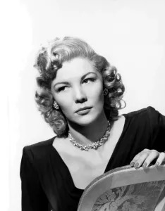 1940s Hairstyles Prints: Veda Ann Borg, ca. early 1940s