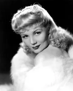 1940s Hairstyles Prints: Veda Ann Borg, ca. mid-1940s