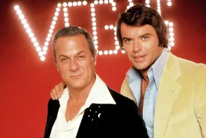 Hand On Shoulder Prints: VEGA$, (aka VEGAS), Tony Curtis, Robert Urich, 1978-81