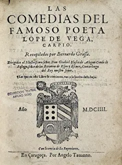 Felix Lope De 1562 1635 Prints: VEGA CARPIO, Flix Lope de (1562-1635)
