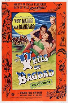 : THE VEILS OF BAGDAD, US poster