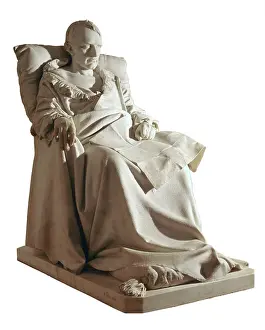 Lombardia Prints: VELA, Vincenzo (1820-1891). The Last Days of Napoleon