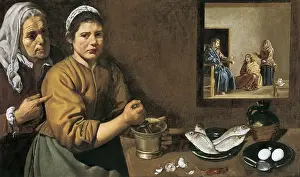 Old Women Prints: VELAZQUEZ, Diego Rodrguez de Silva (1599-1660)