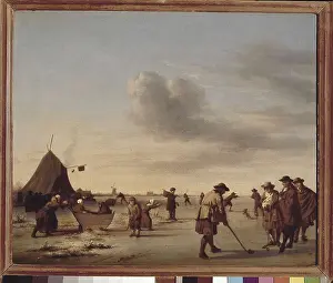 Golf Player Prints: VELDE, Adriaen van de (1636-1672)