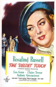 Greenstreet Prints: THE VELVET TOUCH, US poster, from left: Leon Ames