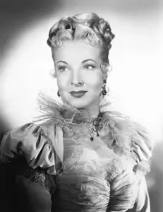 Ruffled Collar Prints: VENDETTA, Hillary Brooke, 1950