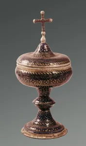 Venetians Prints: Venetian chalice of enameled copper