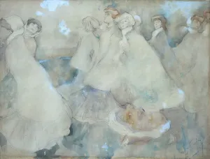 Overcoat Prints: Venetian Figures, by Ugo Valeri