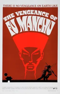 Images Dated 4th February 2014: THE VENGEANCE OF FU MANCHU, US poster, Christopher Lee (center), 1967