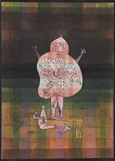 Swiss Prints: VENTRILOQUIST AND CRIER IN THE MOOR