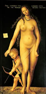 Arrow Prints: Venus and Cupid, by Lucas Cranach the Oldest