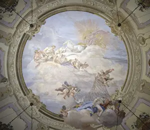 Cart Prints: Venus and Mars suspended in the net of Vulcan