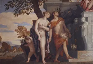 Jupiter Prints: Venus and Mercury introducing to Jupiter thier son Anteros