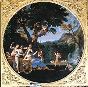 Maid Prints: Venus at her Toilet, by Francesco Albani